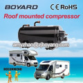 roof top mounted r407c horizontal compressor for caravan electric air conditioner